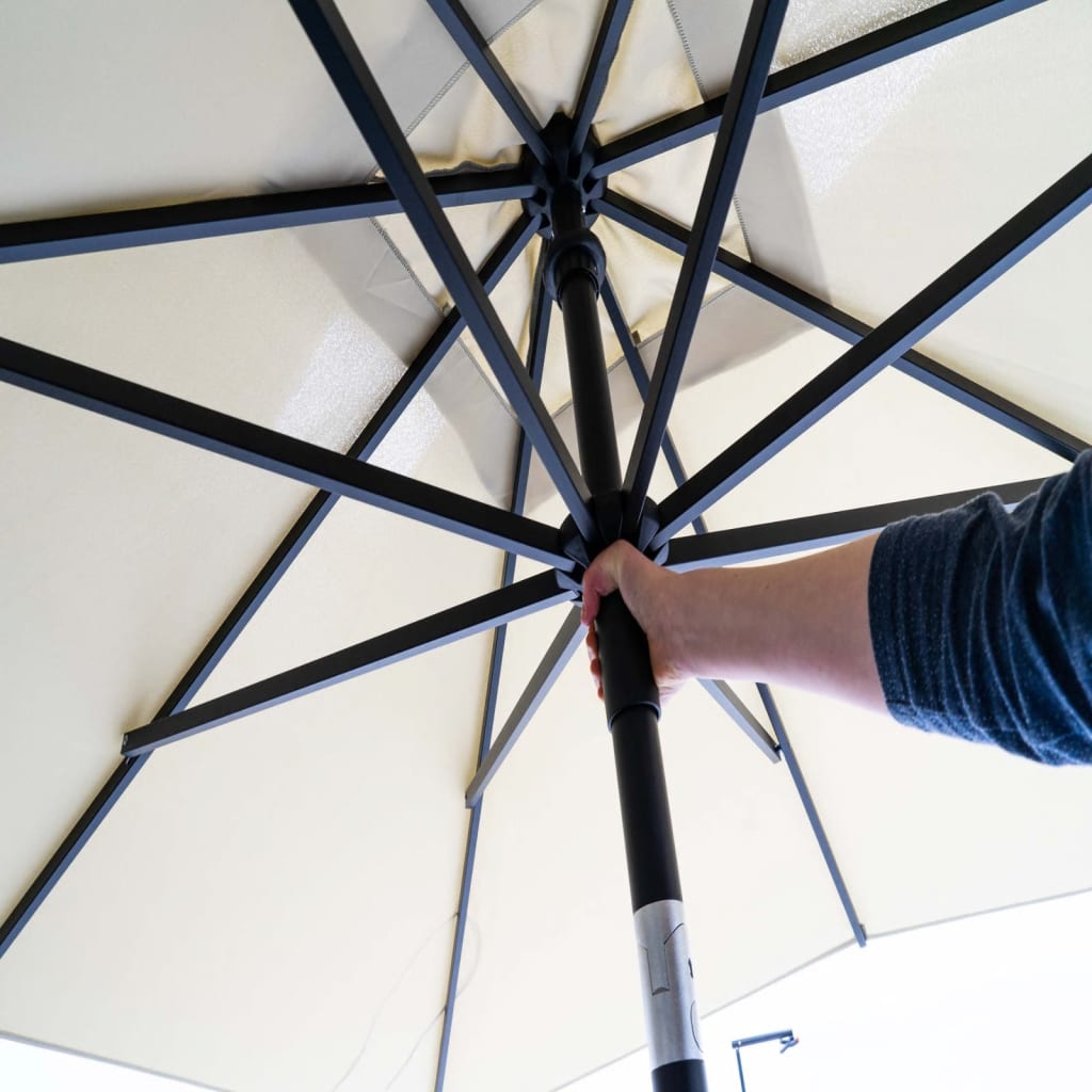 Madison Parasol Corsica 200x250 cm Grau