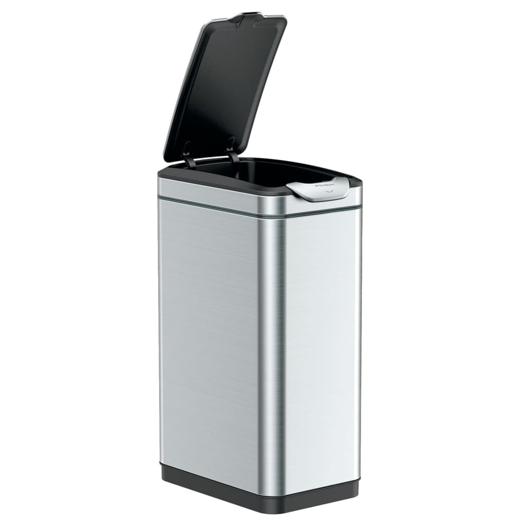 Eko Waste Bin Touch Bar Tina 30 l Matte Silberfarbe