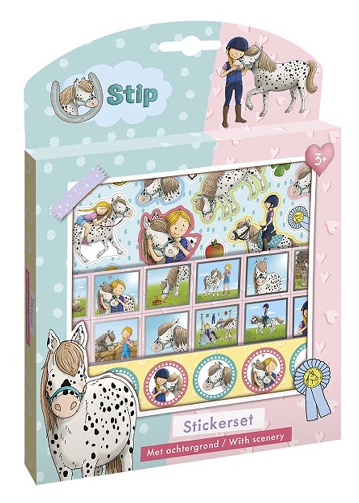 Dsp. Dot the Pony-Aufkleberset. 3+ (12 Stk.