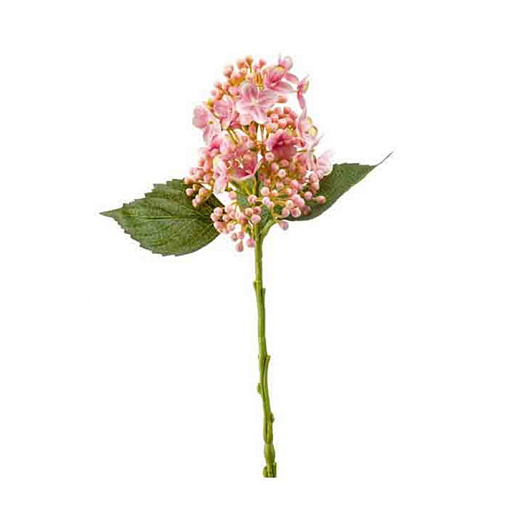 Basic Kunstblume Hortensie 38 cm rosa