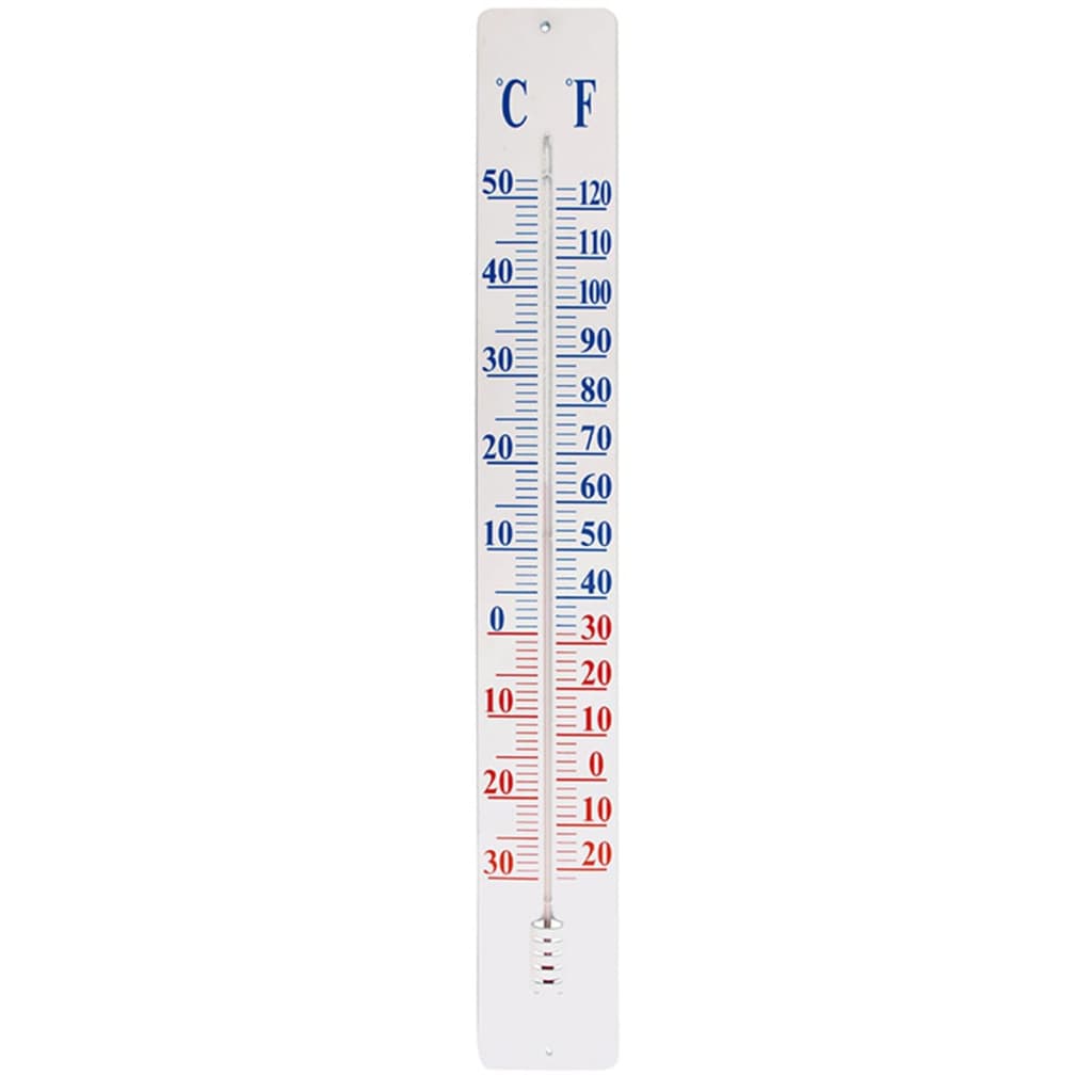 Esschert -Design -Thermometer auf der Wandplatte Th9 90 cm