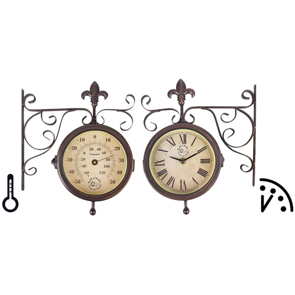 Esschert -Designstationen mit Thermometer TF005