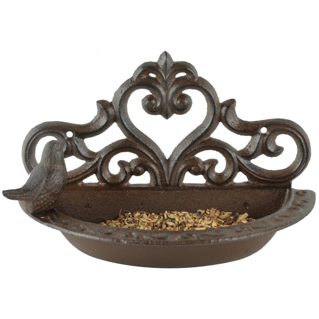 Esschert Design Bird Feed Box Gusseisen braun BR26