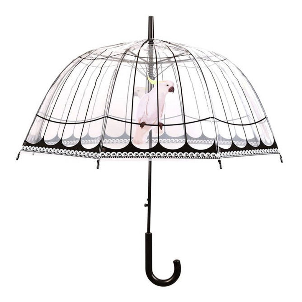 Esschert Design Regenschirm Vogelkäfig transparent | 2 Stk