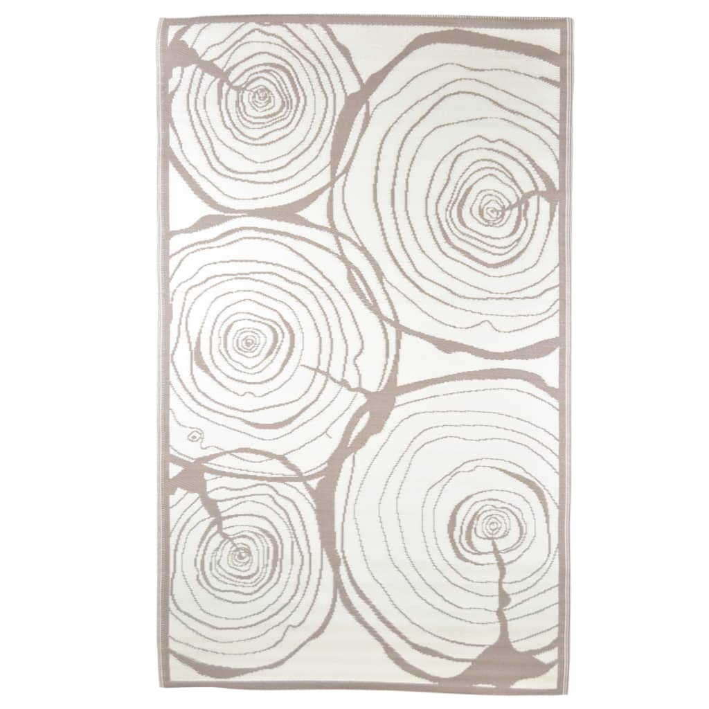 Esschert Design Outdoor -Ringe jährliche Ringe 240x150 cm
