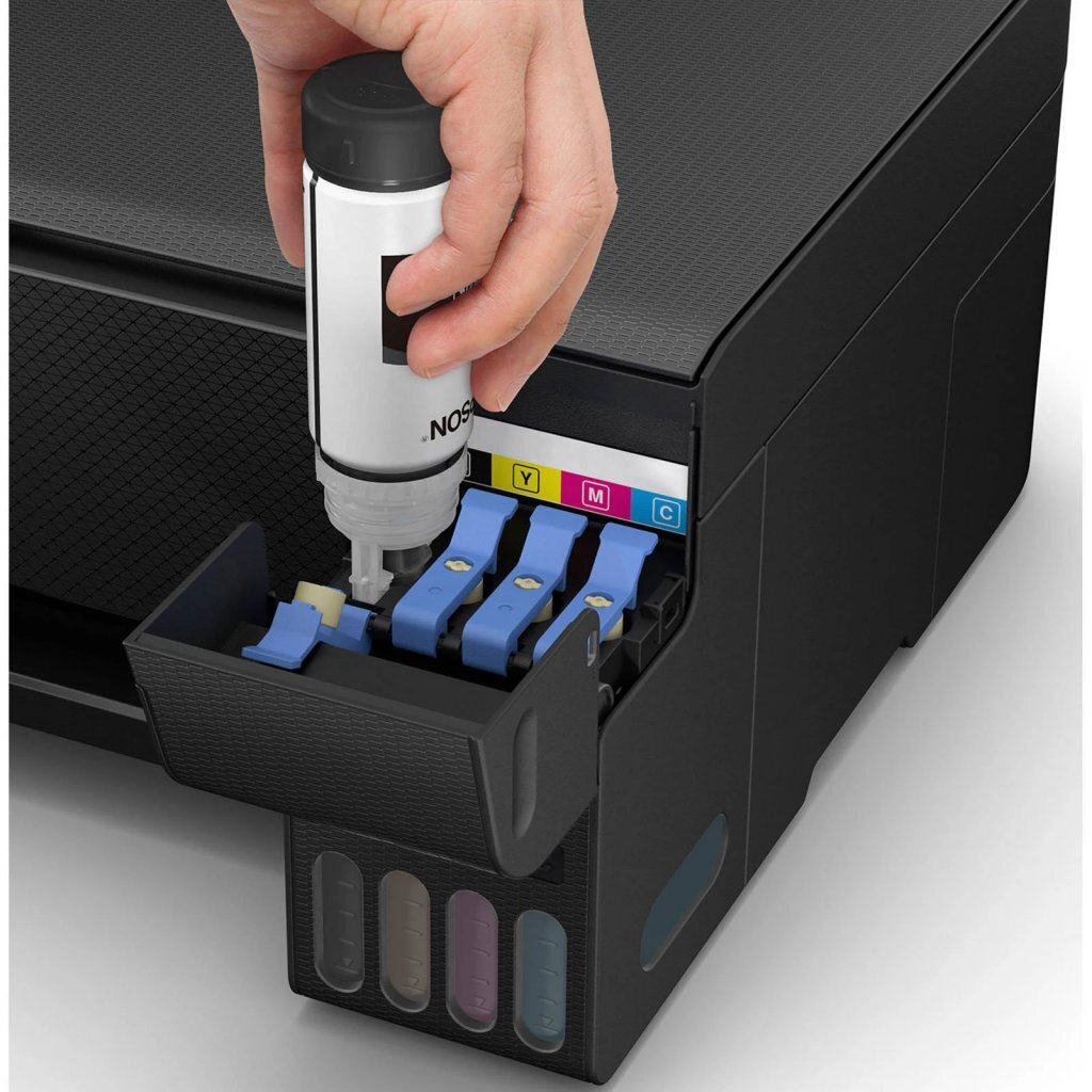 Epson ET-2814 EcoTank Tintenstrahl-Farbdrucker und Scanner Schwarz