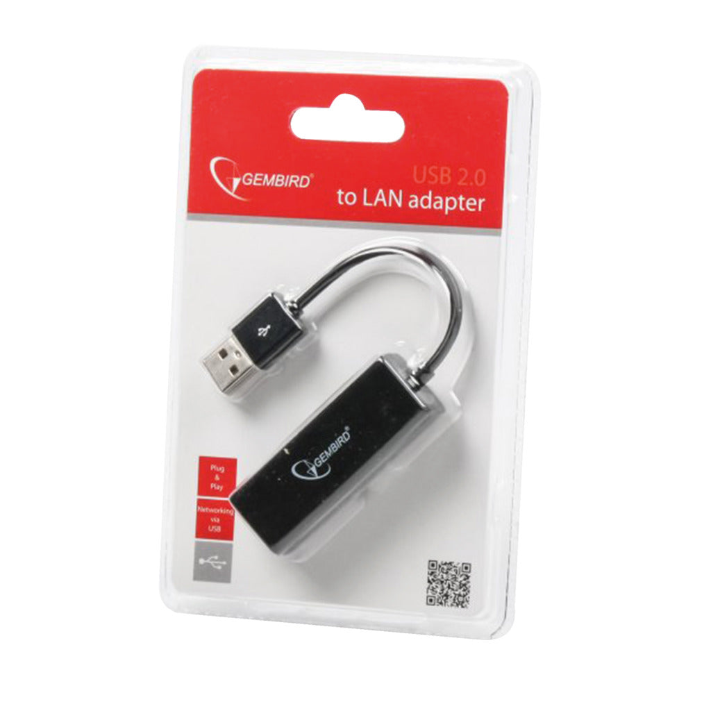 Gembird GMB-Adapter USB2.0 -> UTP RJ45
