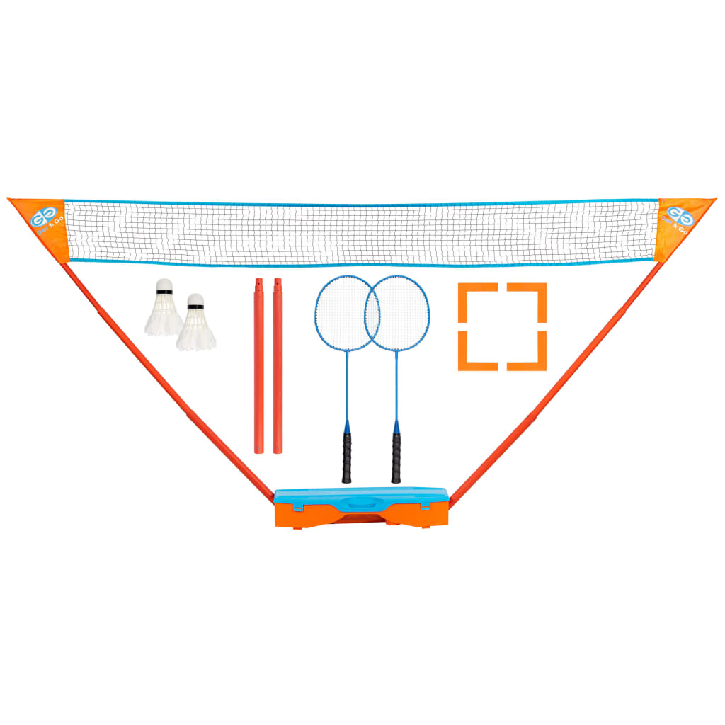 Holen Sie sich Go Get Go Sofort Badminton Play Set Blue und Orange