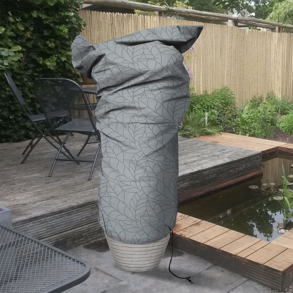CAPI -Pflanzenabdeckung Medium 100x200 cm Graudruck