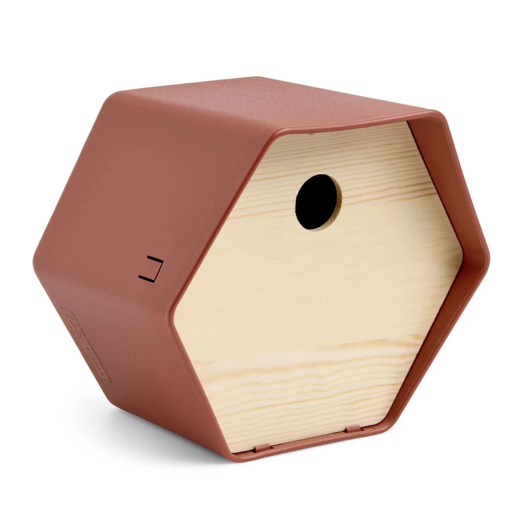 Capi Birdhouse Bienenstock 1 Runde Loch 19x23x20 cm braun
