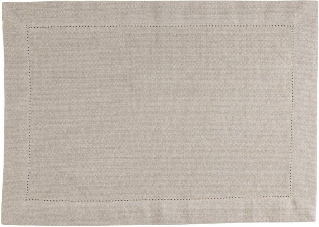 Leinen Mehr Leinen Mehr Tischsets Indi 35 cm x 50 cm Beige