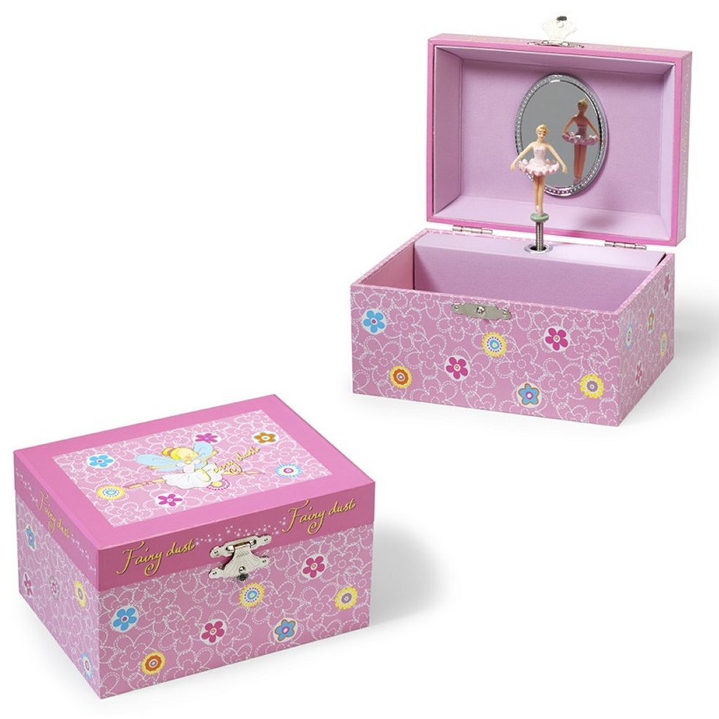 Simply for Kids Holz-Schmuckkästchen mit Musik und Ballerina