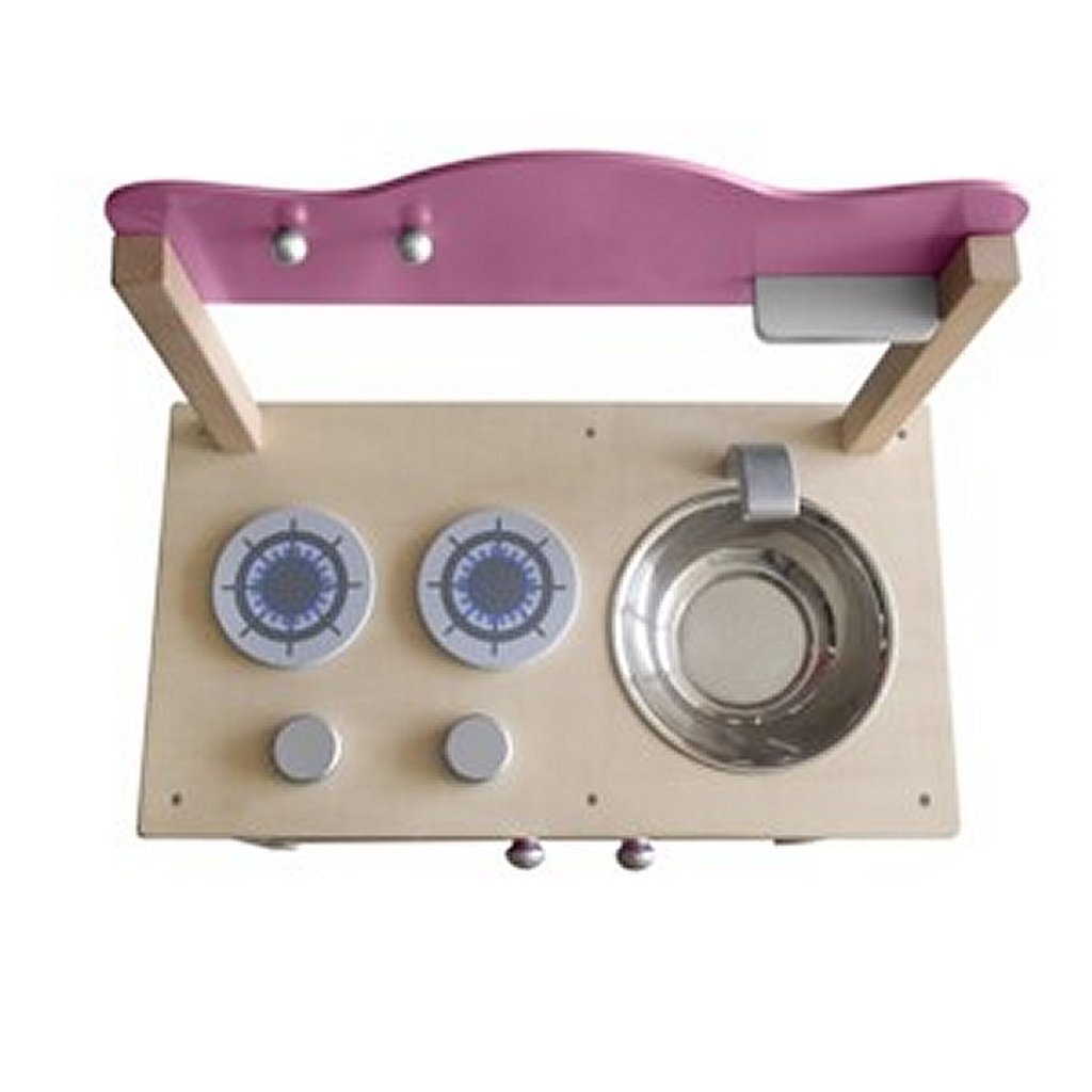 Simply for Kids Kinderküche aus Holz rosa