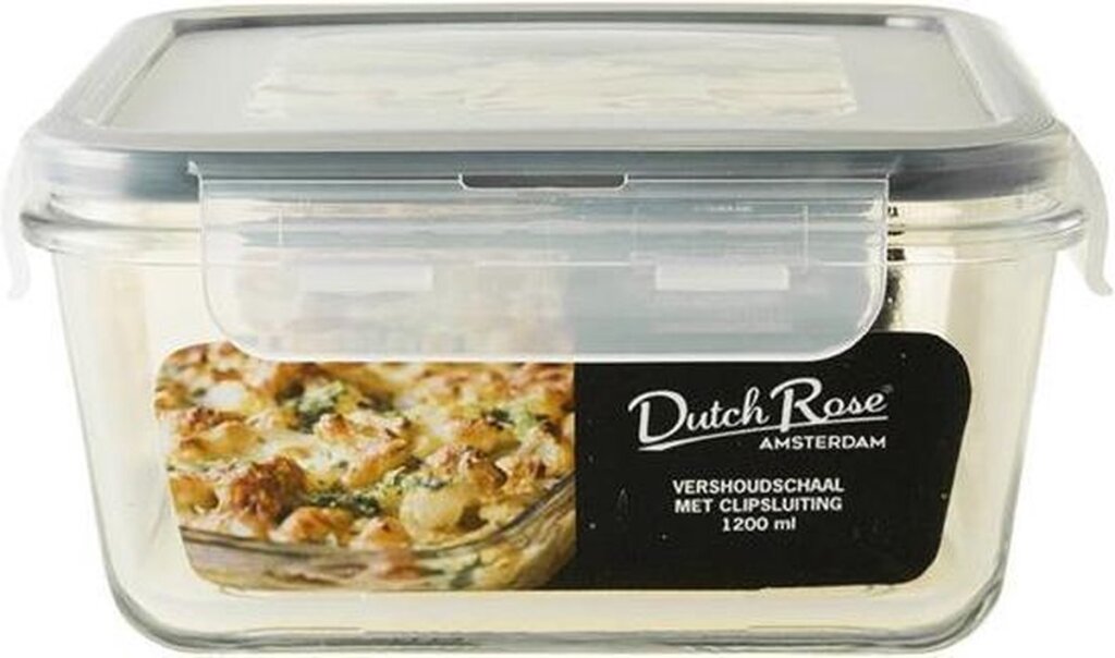 Dutch Rose Frischfutternapf 1200 schwarz