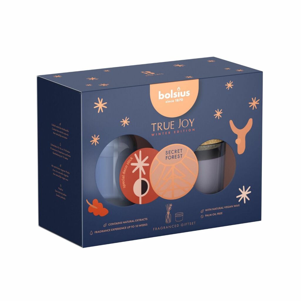 Bolsius Bolsius True Joy Geschenkset Secret Forest