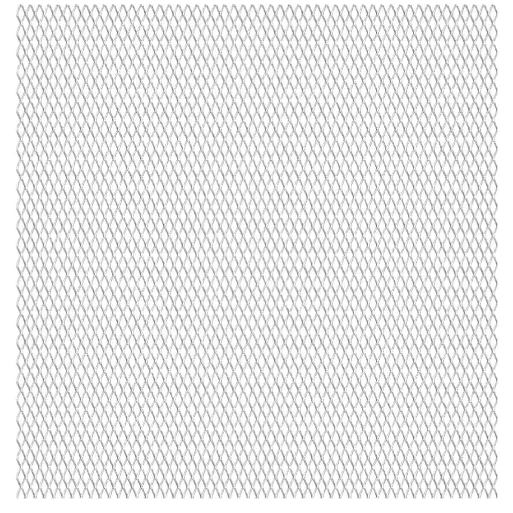 VIDAXL -Kabelzaun 50x50 cm 20 x 10 x 2 mm Edelstahl
