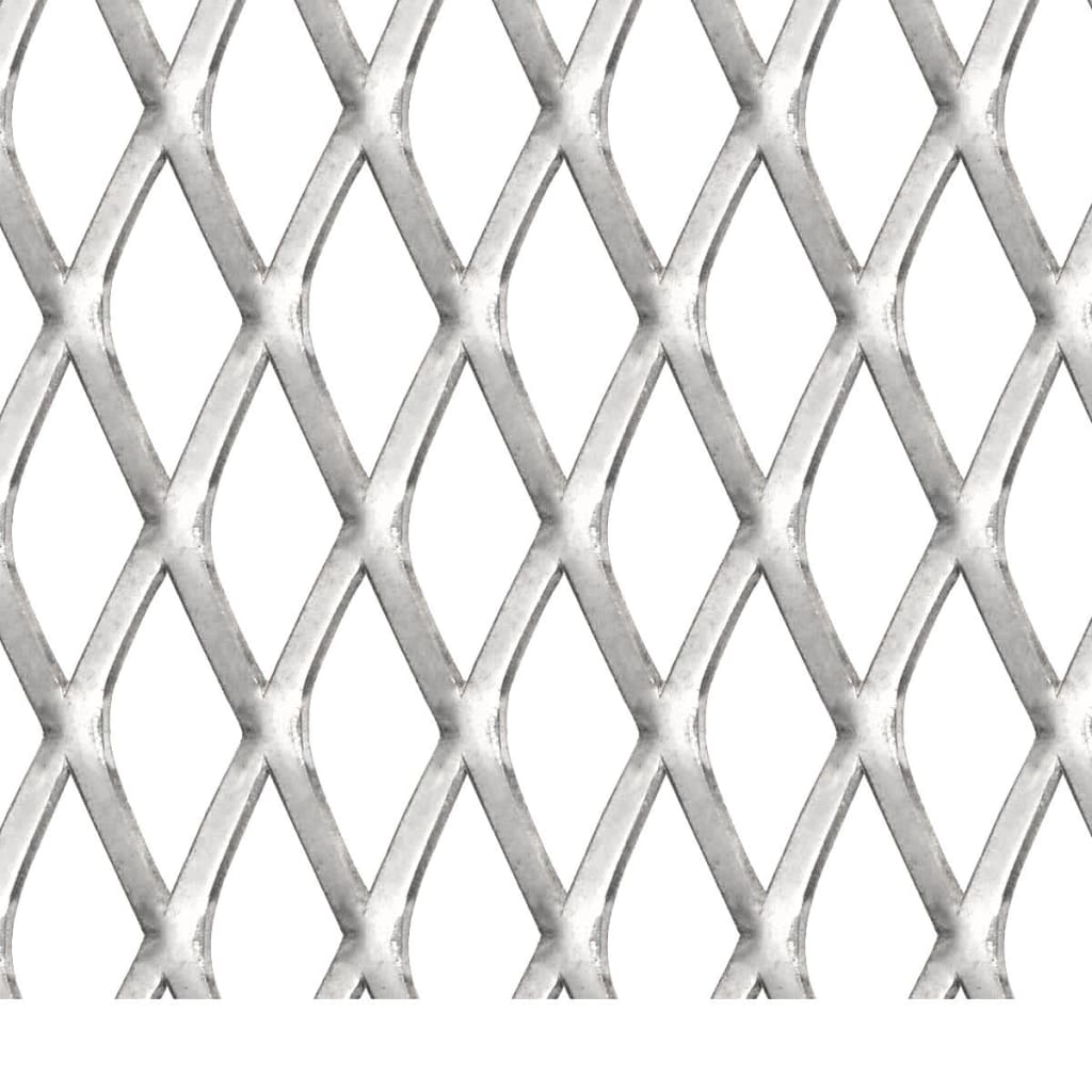 VIDAXL -Kabelzaun 100x85 cm 20x10x2 mm Edelstahl