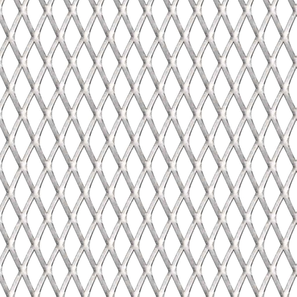 VIDAXL -Kabelzaun 50x50 cm 30x17x2,5 mm Edelstahl