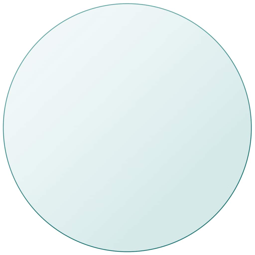 Vidaxl tafelblad van gehard glas 300 mm rond