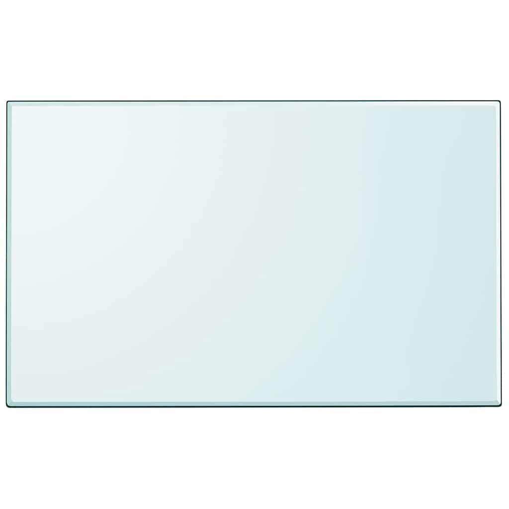 Vidaxl tafelblad van gehard glas 1000x620 mm rechthoekig