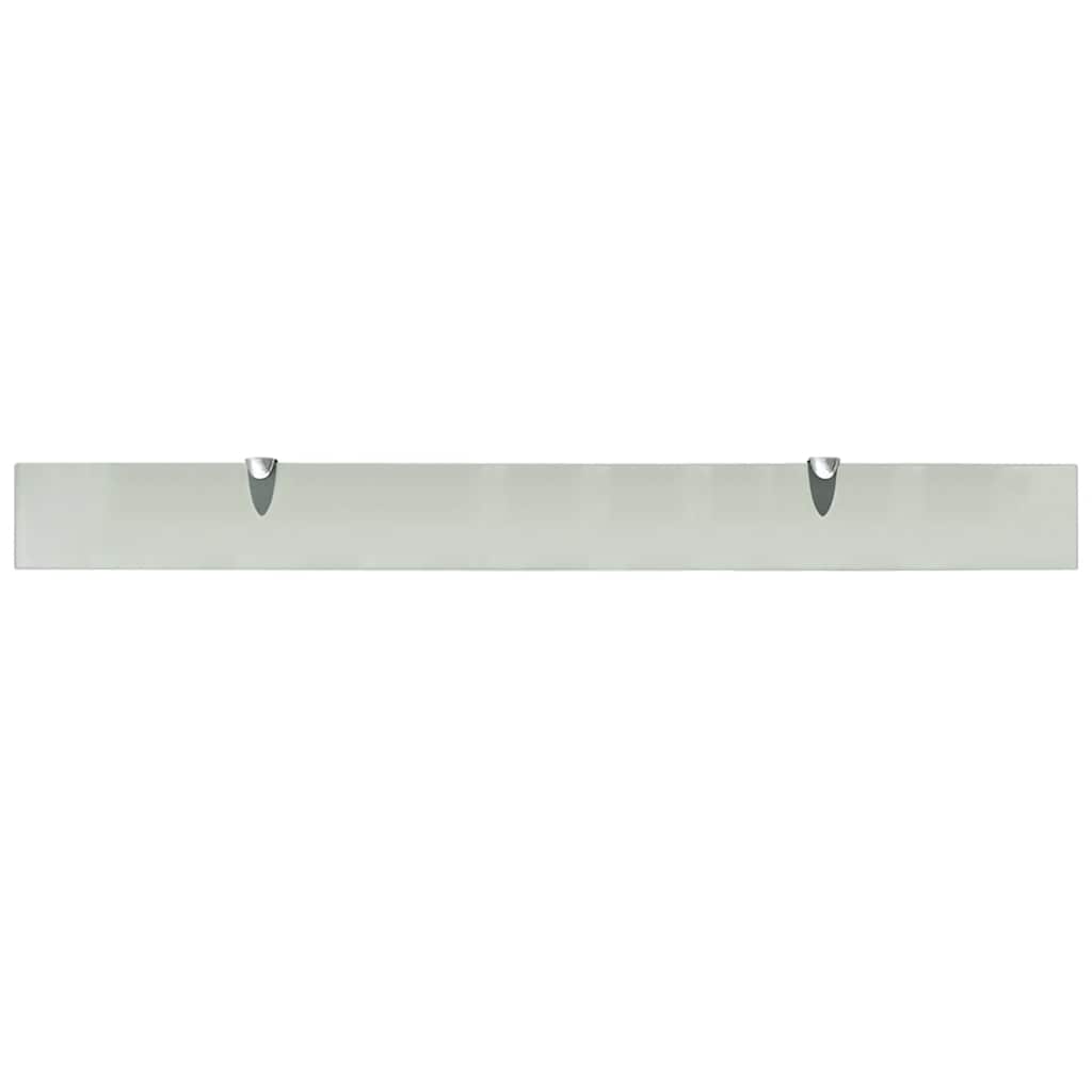 Vidaxl zwevend schap 100x10 cm 8 mm glas
