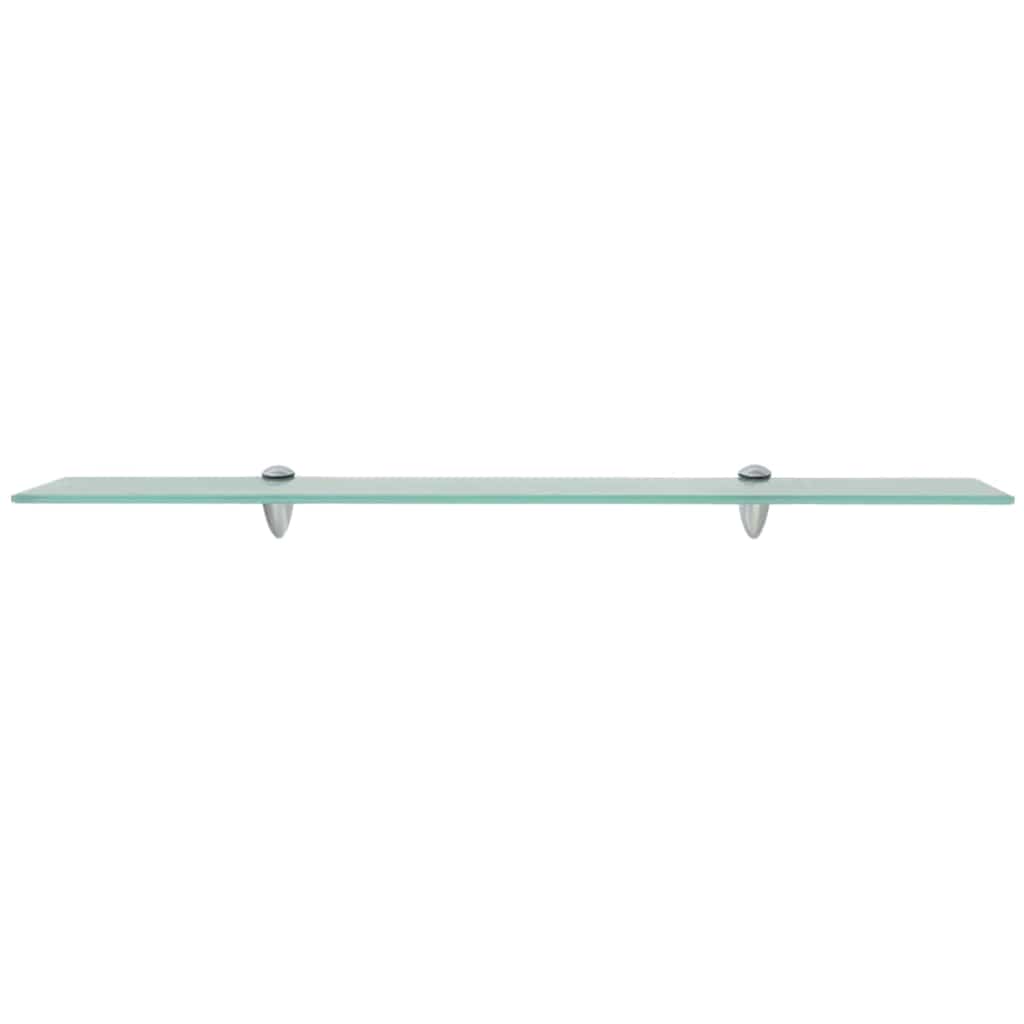 Vidaxl zwevende plank 80x20 cm 8 mm glas