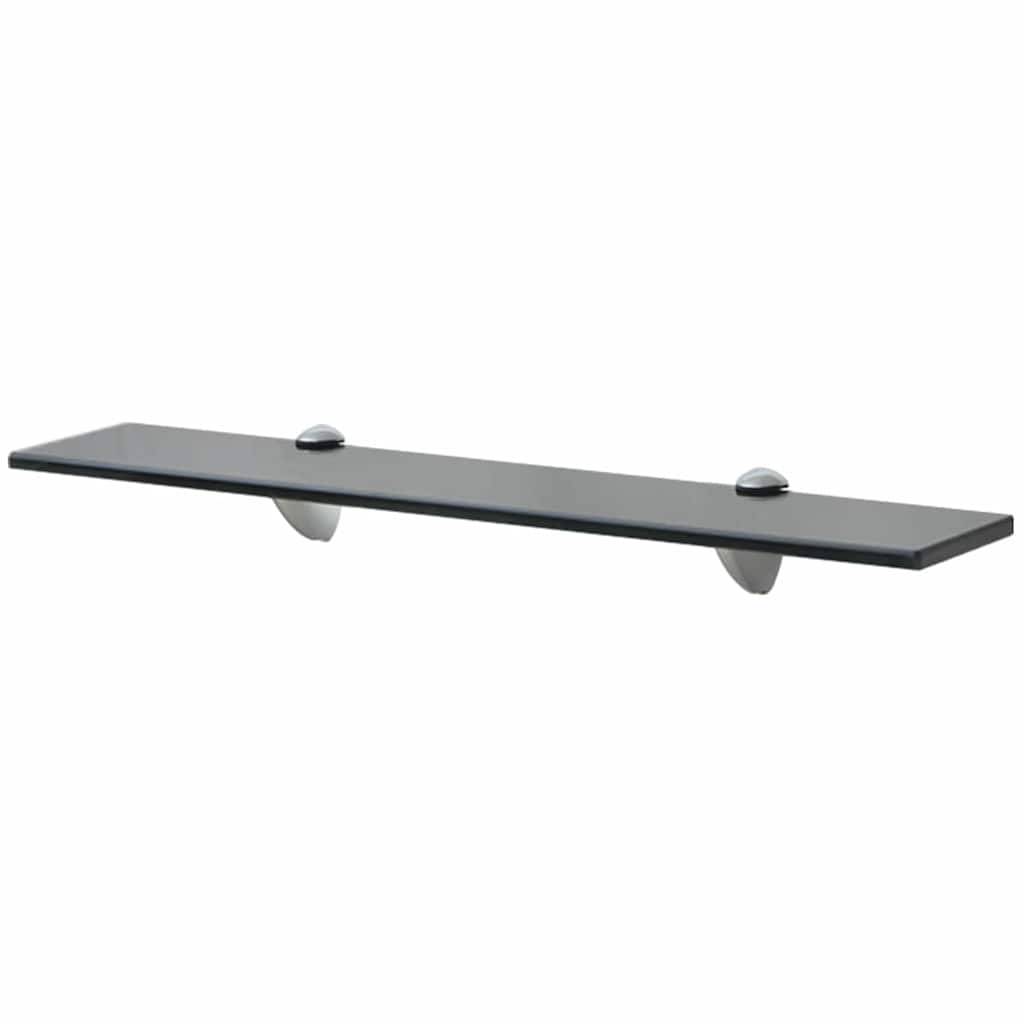 Vidaxl zwevend schap 60x20 cm 8 mm glas