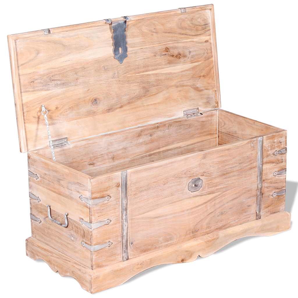 Vidaxl opbergkist acaciahout