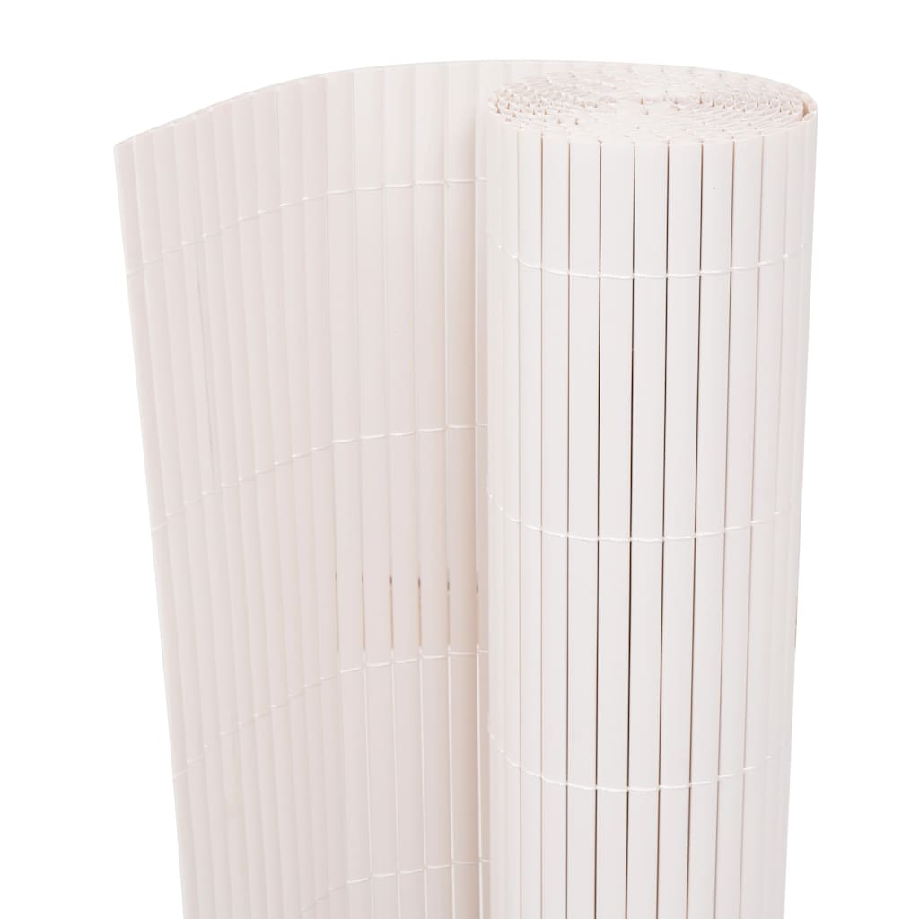 Vidaxl tuinhek wit 150 x 500 cm pvc