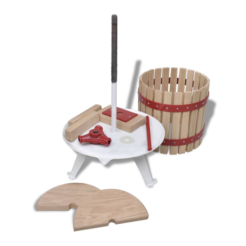 Vidaxl Frucht- und Weinpresse 12l