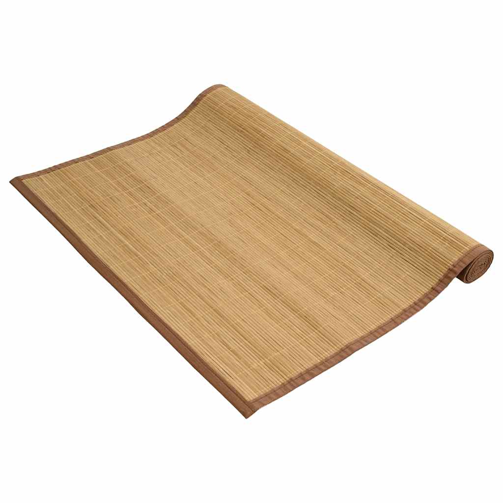 Vidaxl Teppich 160x230 cm Bambusbraun