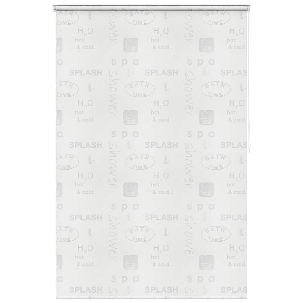 Vidaxl Roller Blind für Dusche 140x240 cm Spritzer