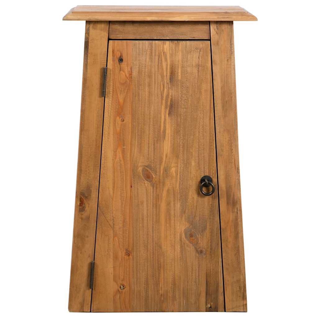 Vidaxl badkamerwandkast 42x23x70 cm gerecycled massief grenenhout