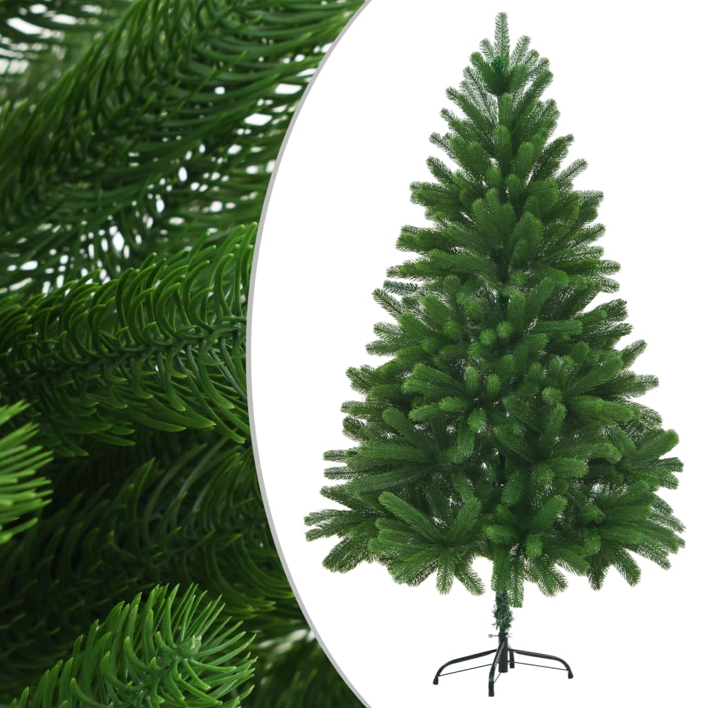 Vidaxl Kunstkerstboom mit lebensechten Nadeln 210 cm Grün