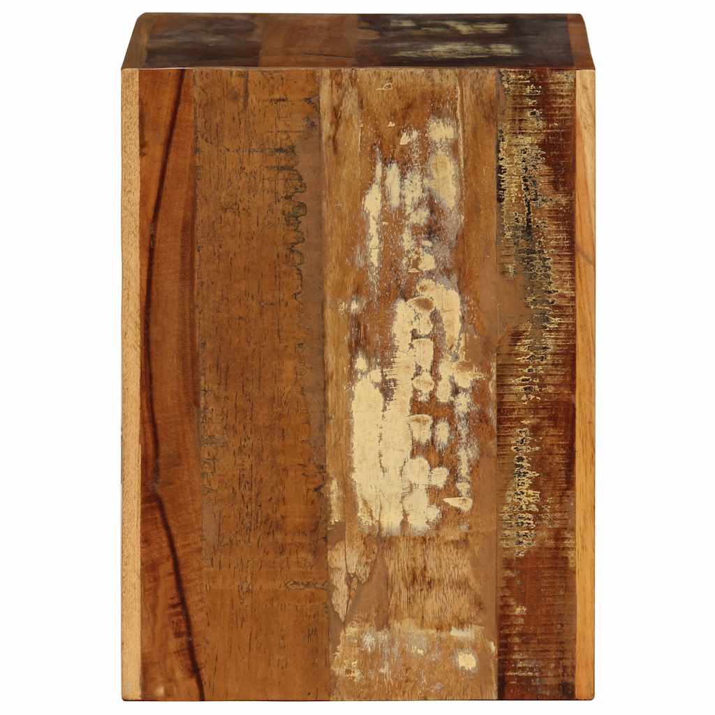 Vidaxl kruk 40x30x40 cm massief gerecycled hout