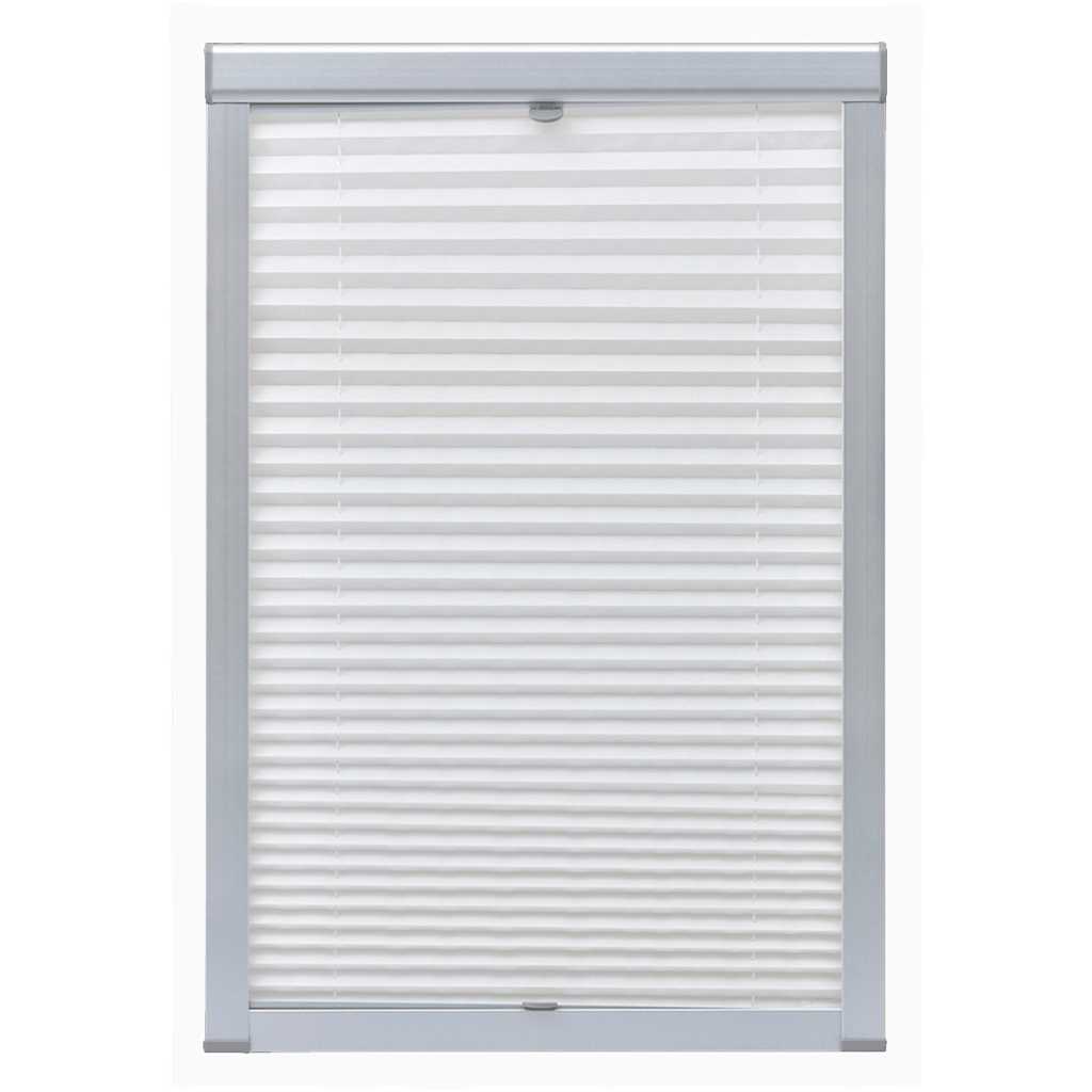Vidaxl Roller Blind Falten weiß SK06