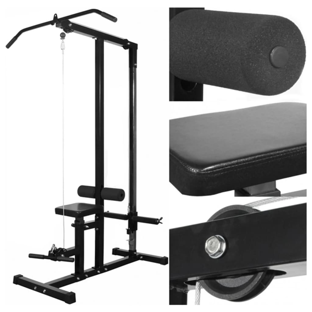 Vidaxl -Power Tower mit Halfter 60,5 kg