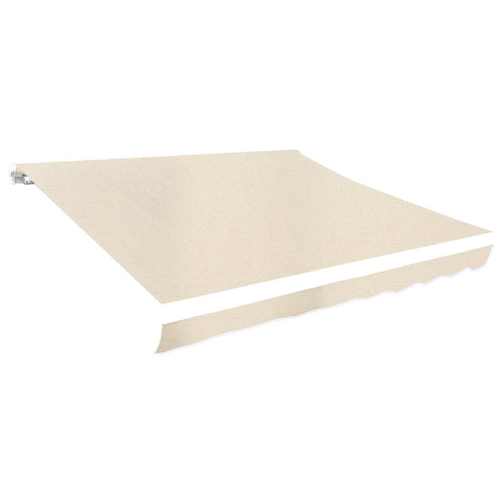 Vidaxl LaFeldoek 350x250 cm Leinwandcreme
