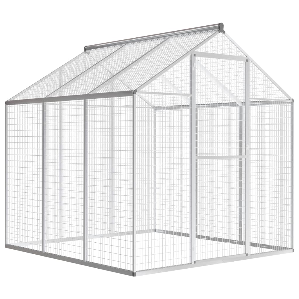 VidaXL Voliere 183x178x194 cm Aluminium