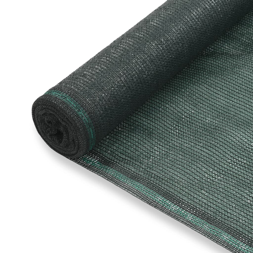 Vidaxl -Tennisbildschirm 2x100 M HDPE Green
