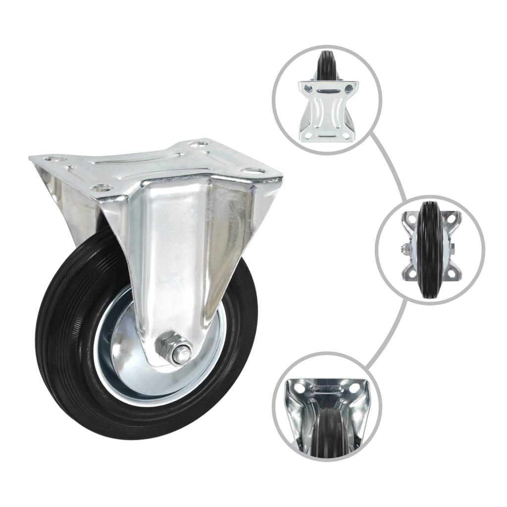 Vidaxx feste Räder 4 Stück 160 mm