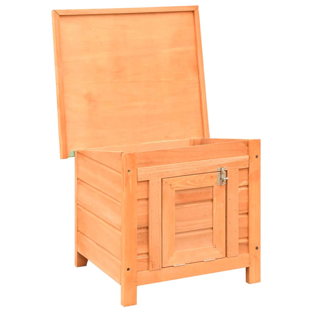 Vidaxl Kattenhuis 50 x 46 x 43,5 cm Festkiefer und Pinewood