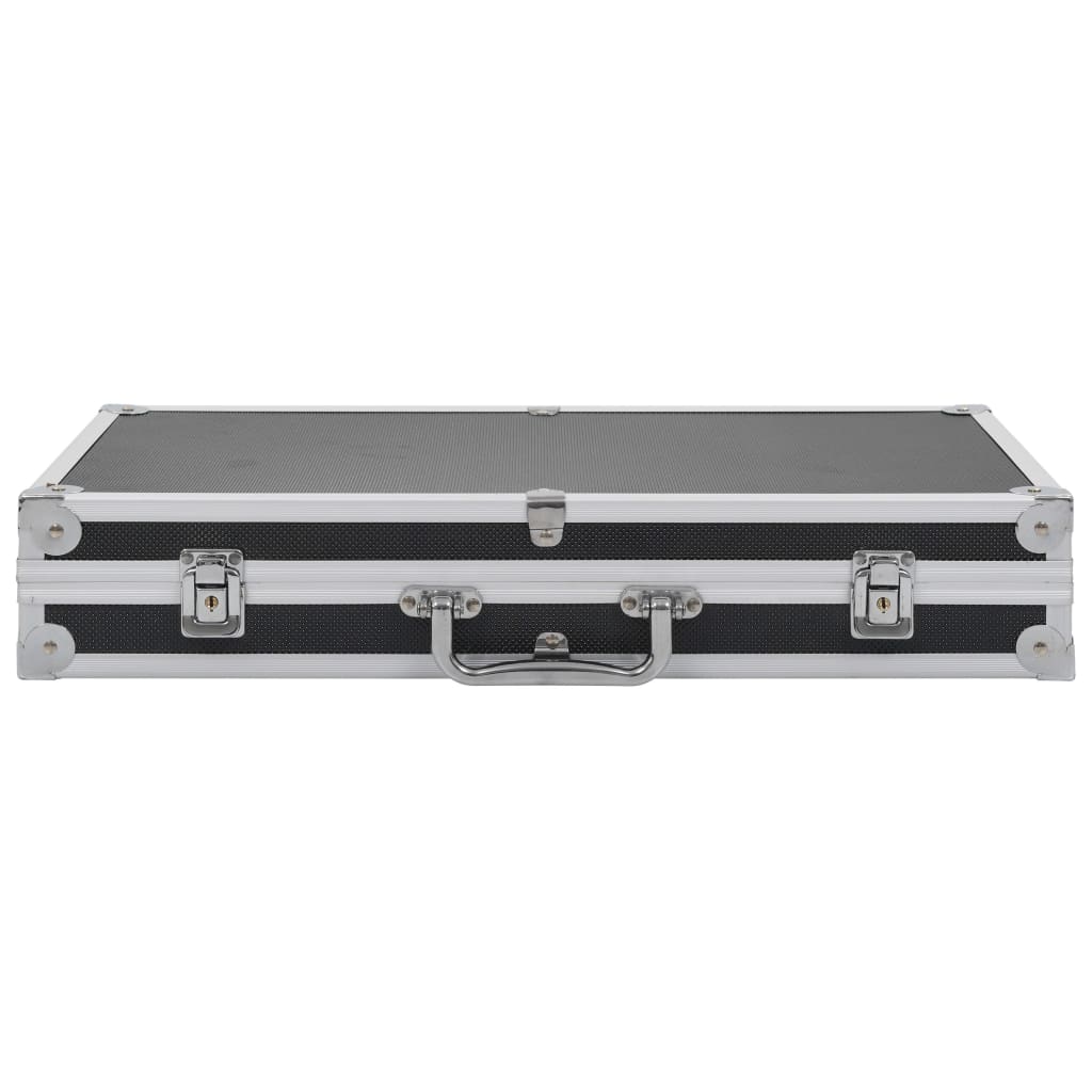 Vidaxl WapenkoFer Aluminium ABS Schwarz