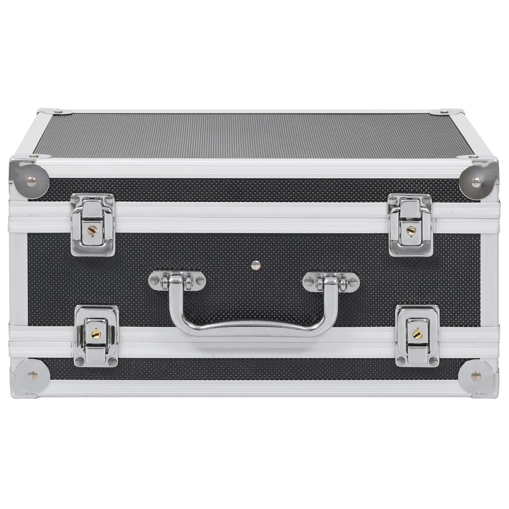 Vidaxx Waffenkoffer Aluminium ABS schwarz