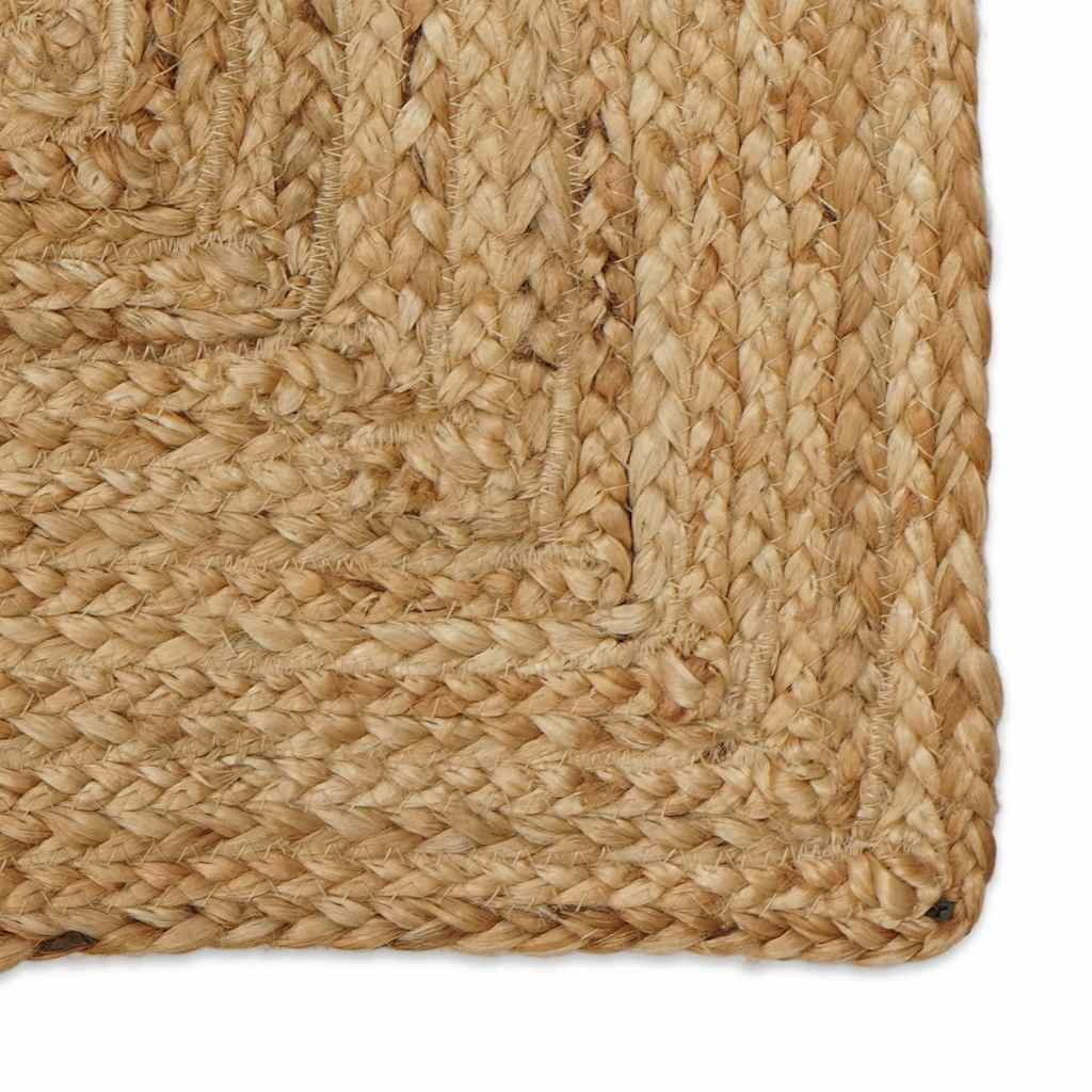 Vidaxl Teppich handgefertigt 160x230 cm Jute Natural