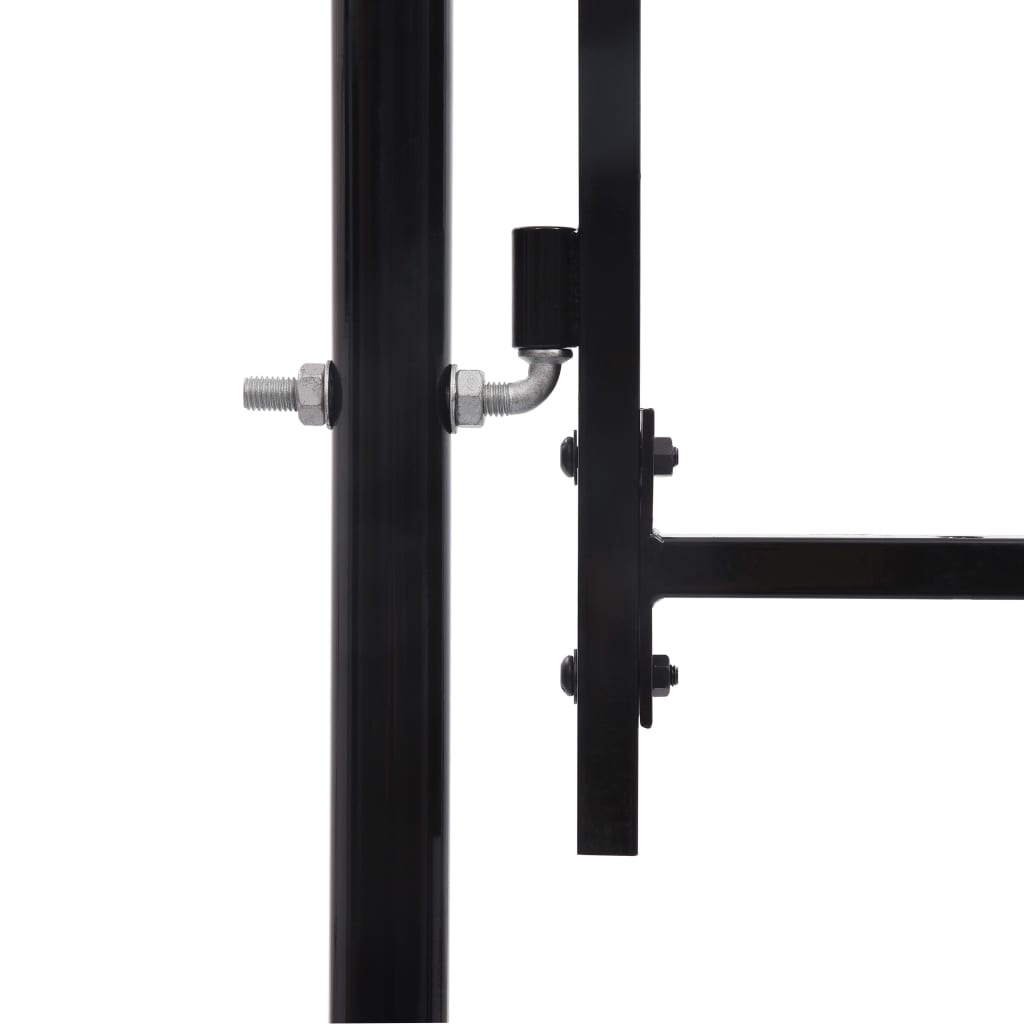 Vidaxl Port 2x4 m Stahlschwarz