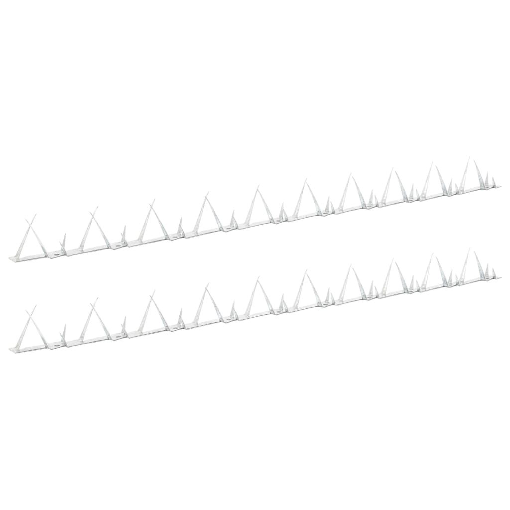 Vidaxl -Wandspikes 2 St. 1 m Stahl