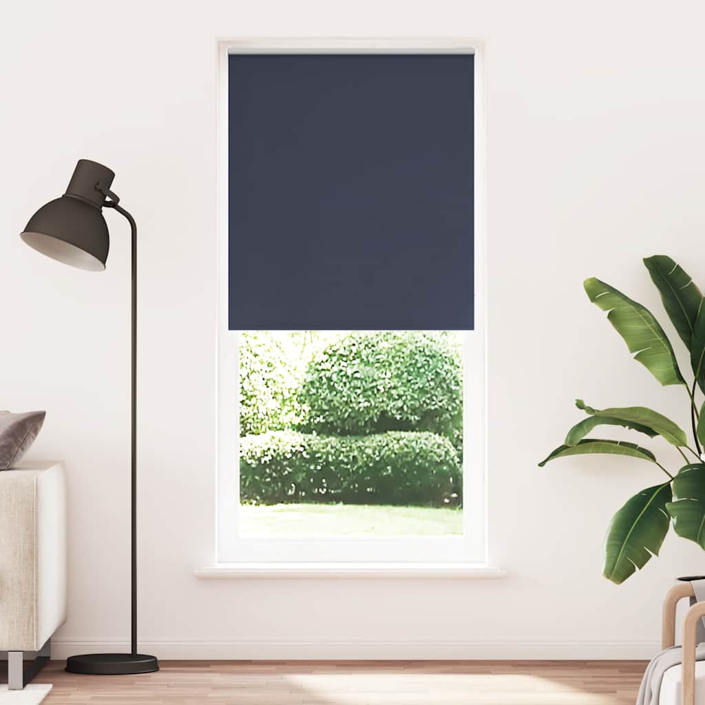 Vidaxx Verdunkelungsrollo 100 x 230 cm Marineblau