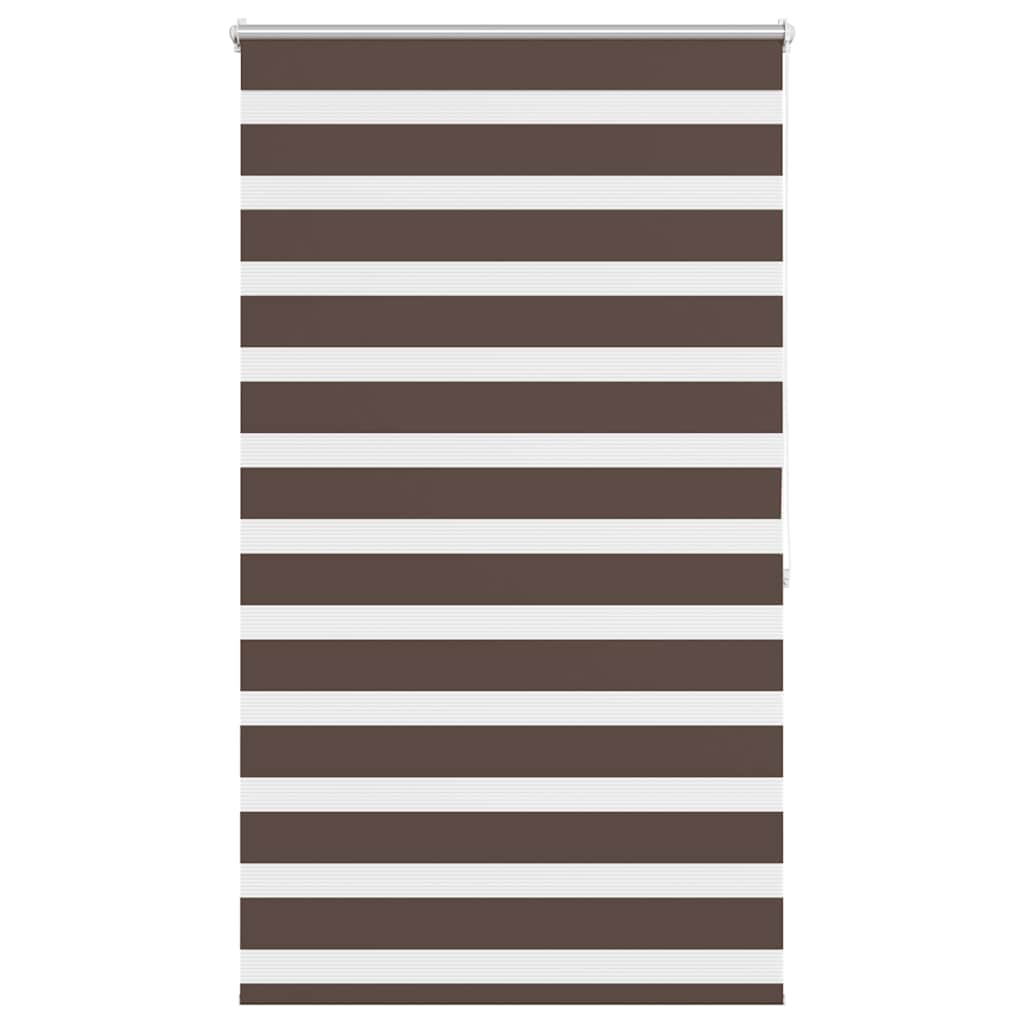Vidaxl Duo Roller Blind 100 x 175 cm Kaffee Braun