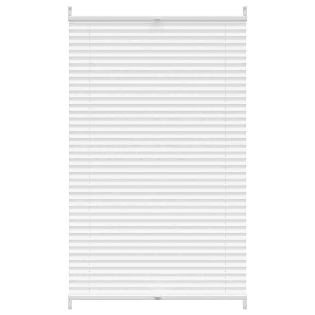 VidaXL Plisseerollo 80x150 cm weiß